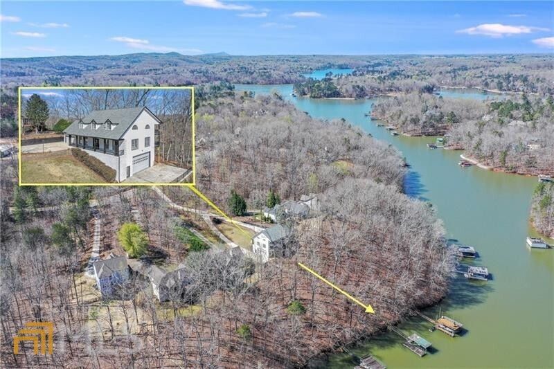 Gainesville, Hall County, GA Lakefront Property, Waterfront Property, House for sale Property ID