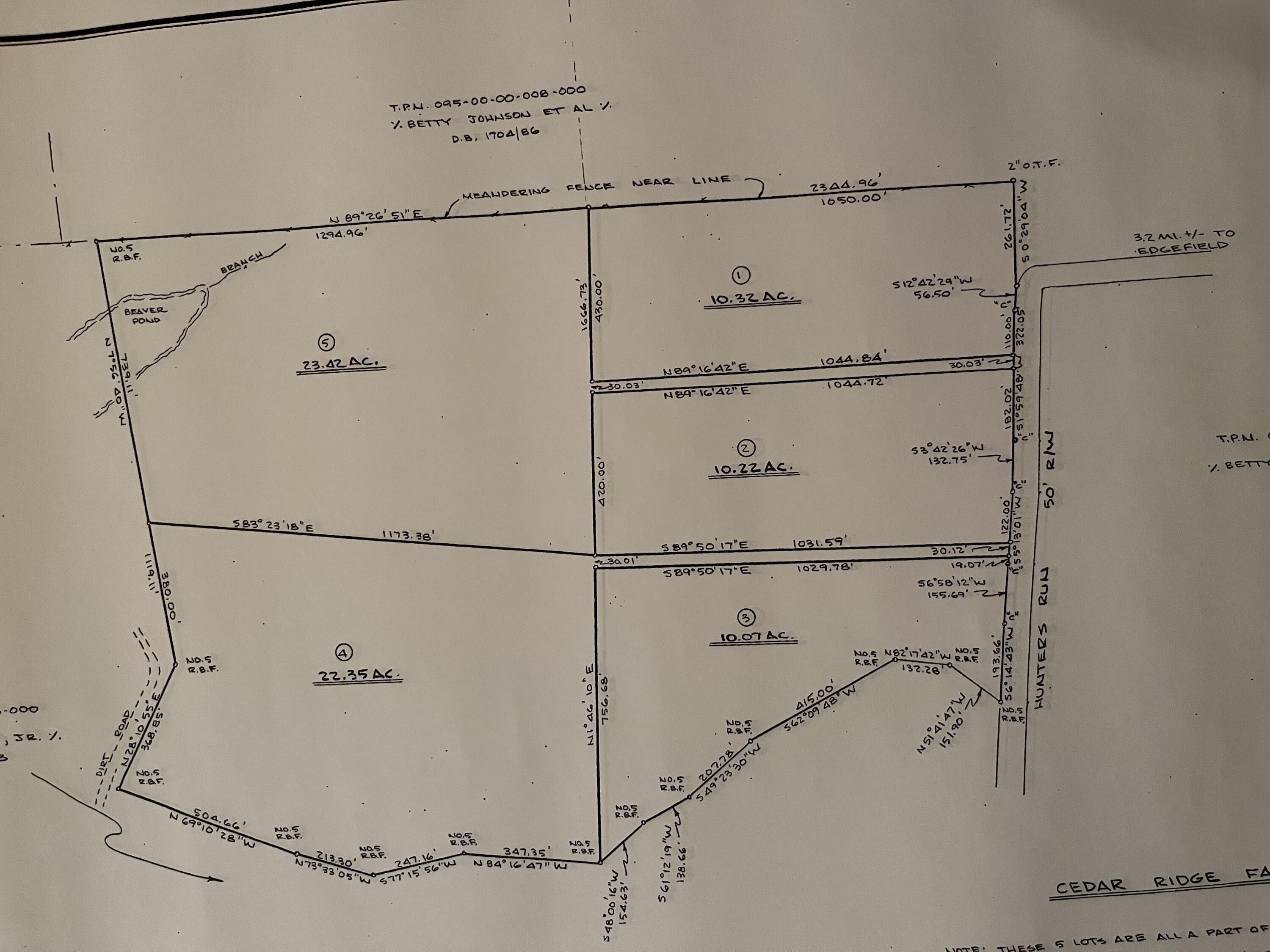 Edgefield, Edgefield County, SC Farms and Ranches for sale Property ID