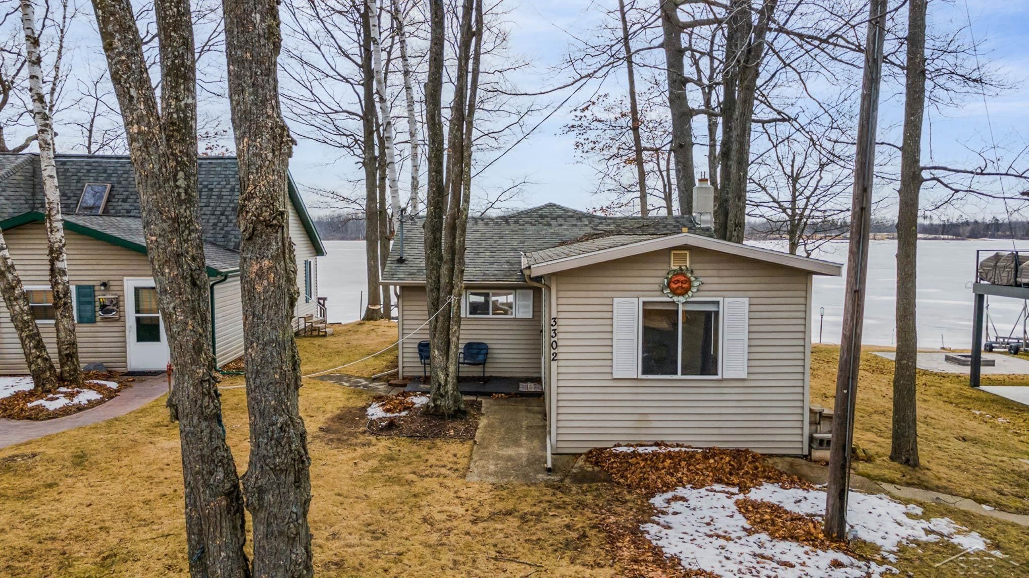 Prescott, Ogemaw County, MI Lakefront Property, Waterfront Property, House for sale Property ID