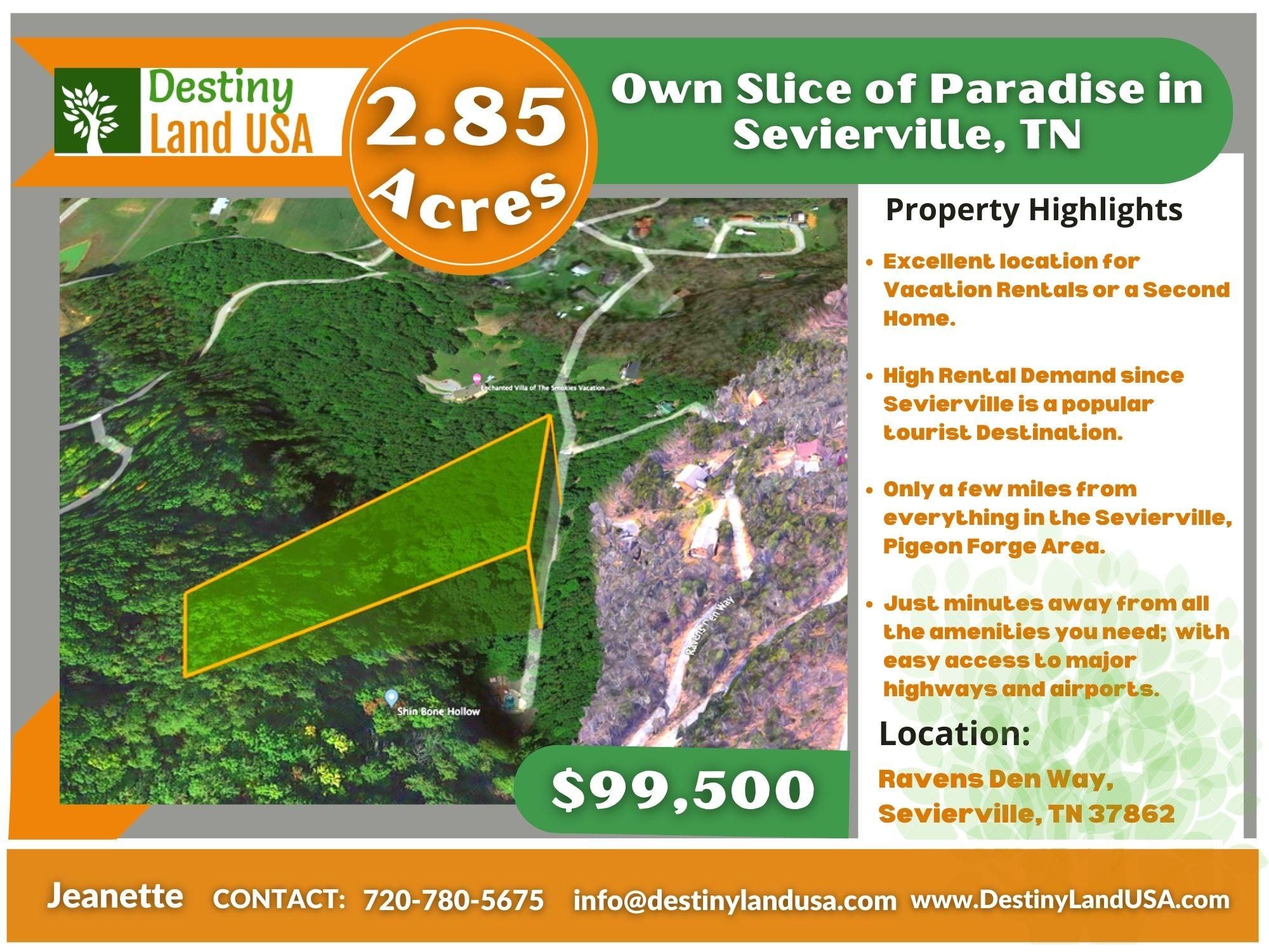 Sevierville, Sevier County, TN Recreational Property, Undeveloped Land