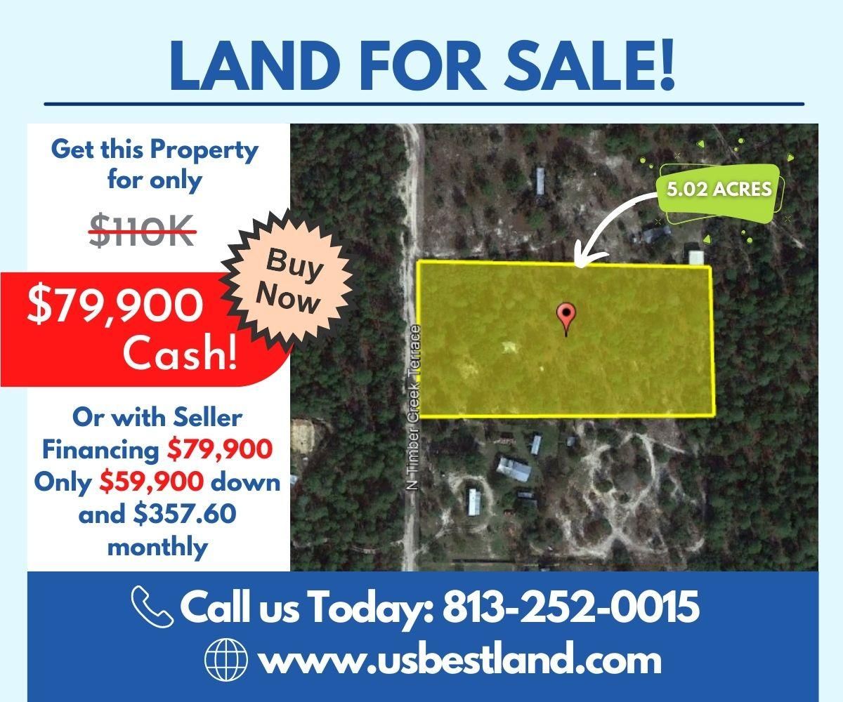 Dunnellon, Citrus County, FL Undeveloped Land for sale Property ID