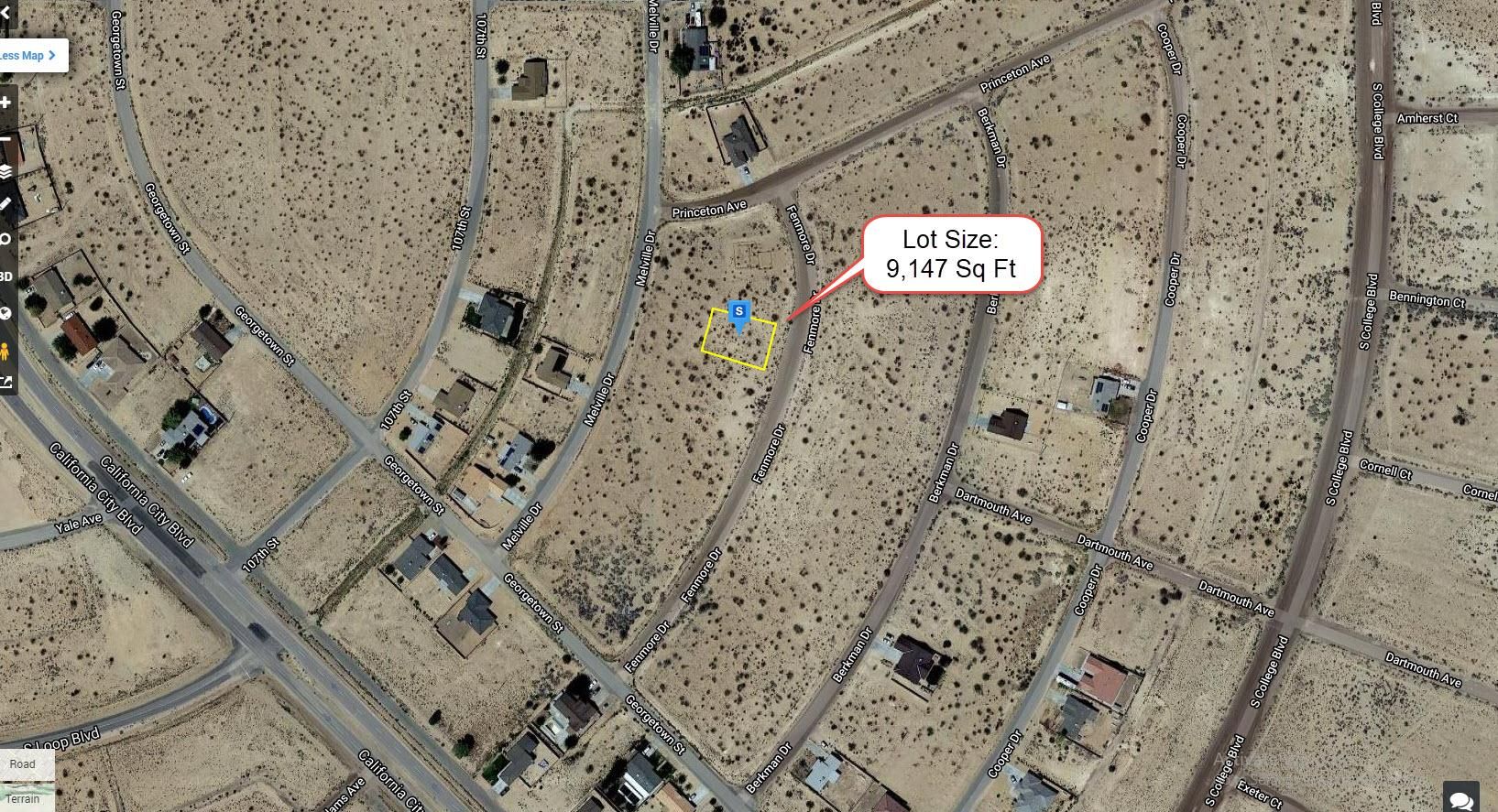 California City, Kern County, CA Recreational Property, Undeveloped