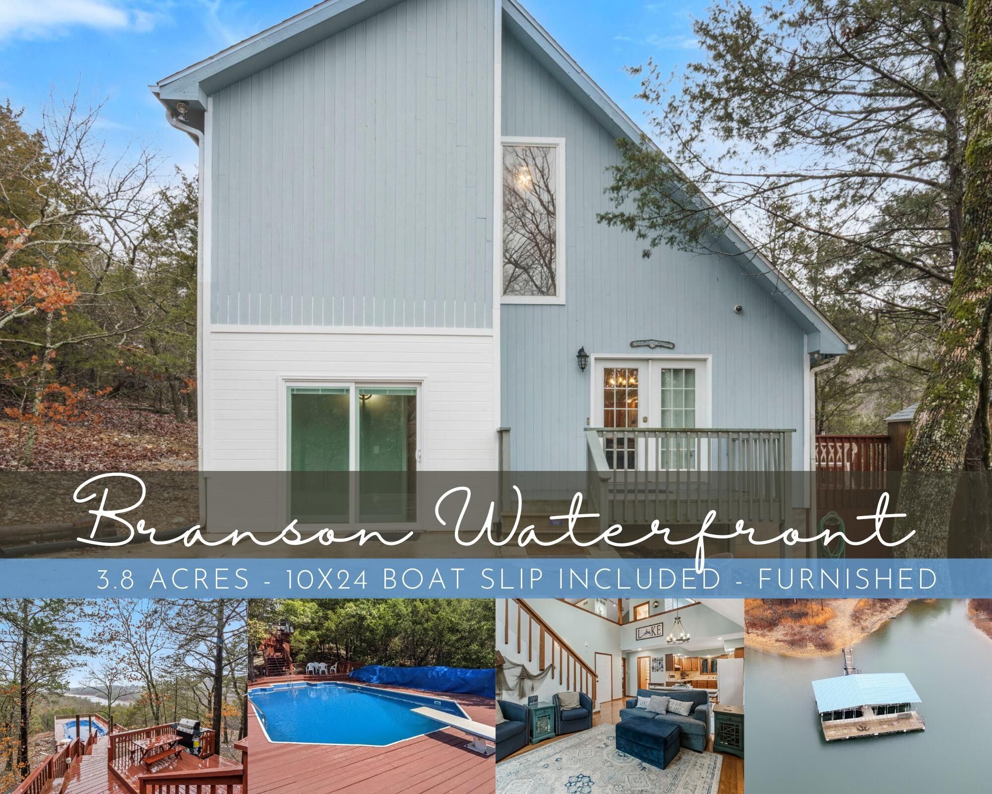 Branson, Stone County, MO Lakefront Property, Waterfront Property