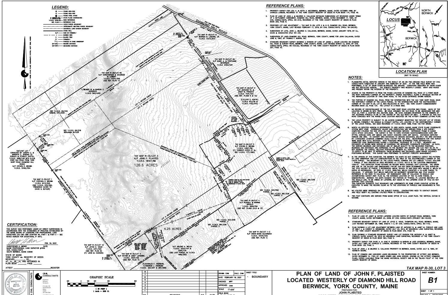 Berwick, York County, ME Undeveloped Land for sale Property ID