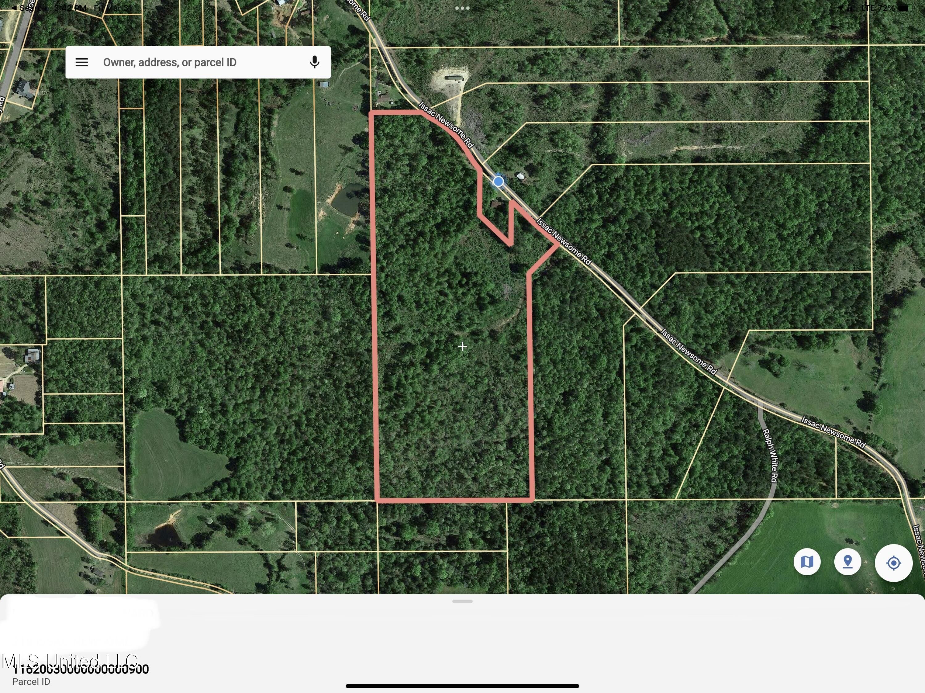 Pinola, Simpson County, MS Undeveloped Land for sale Property ID