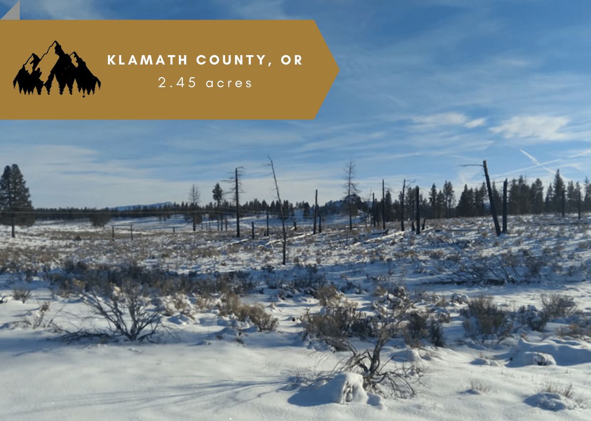 Sprague River, Klamath County, OR Recreational Property, Undeveloped