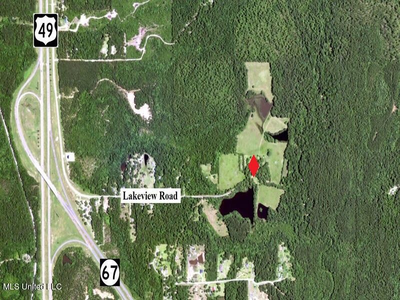 Saucier, Harrison County, MS Undeveloped Land, Lakefront Property