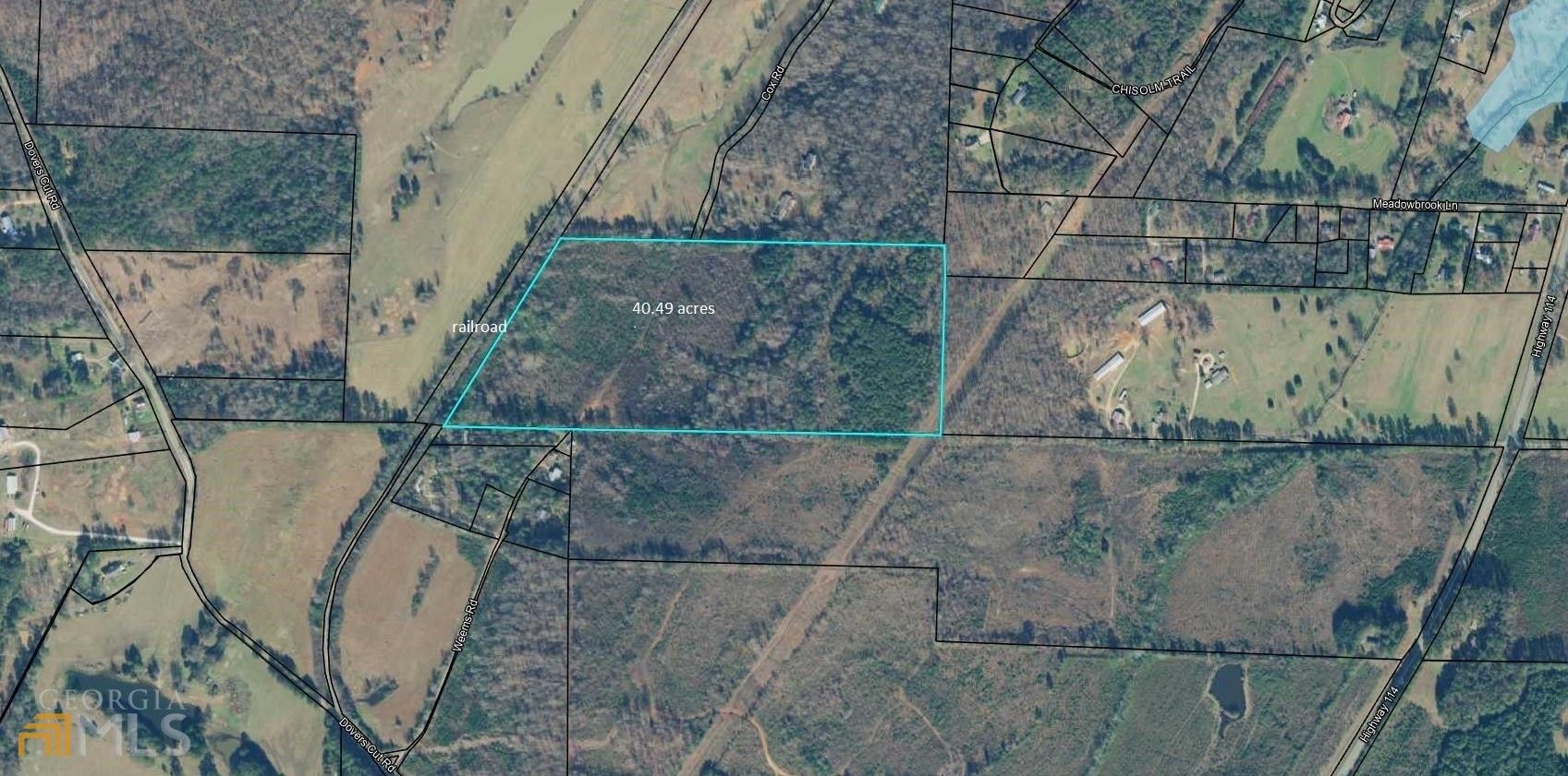 Summerville, Chattooga County, GA Undeveloped Land for sale Property ID