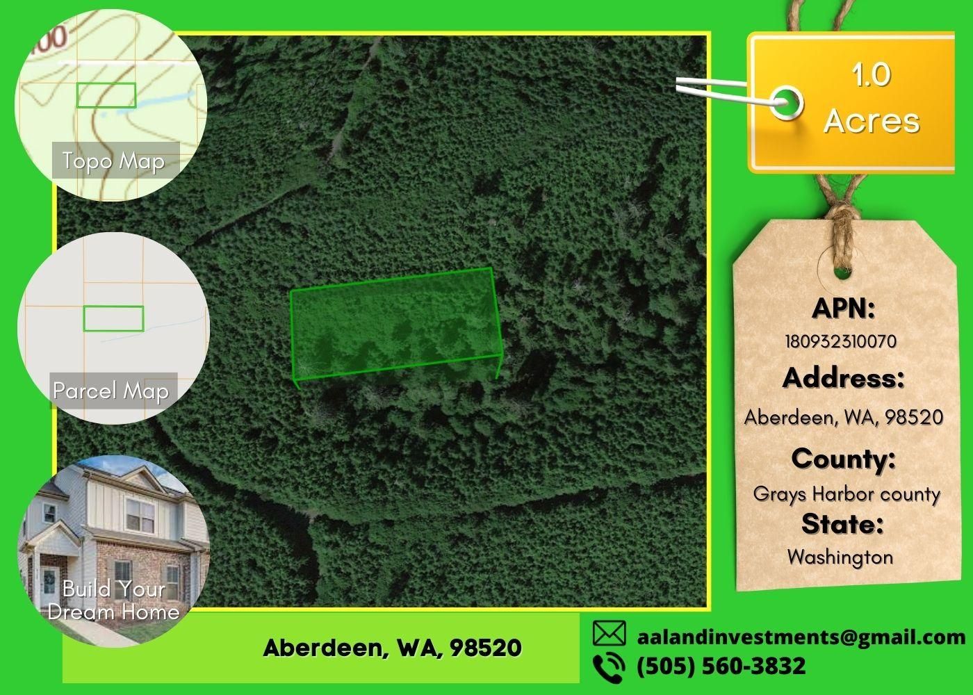 Hoquiam, Grays Harbor County, WA Recreational Property, Undeveloped