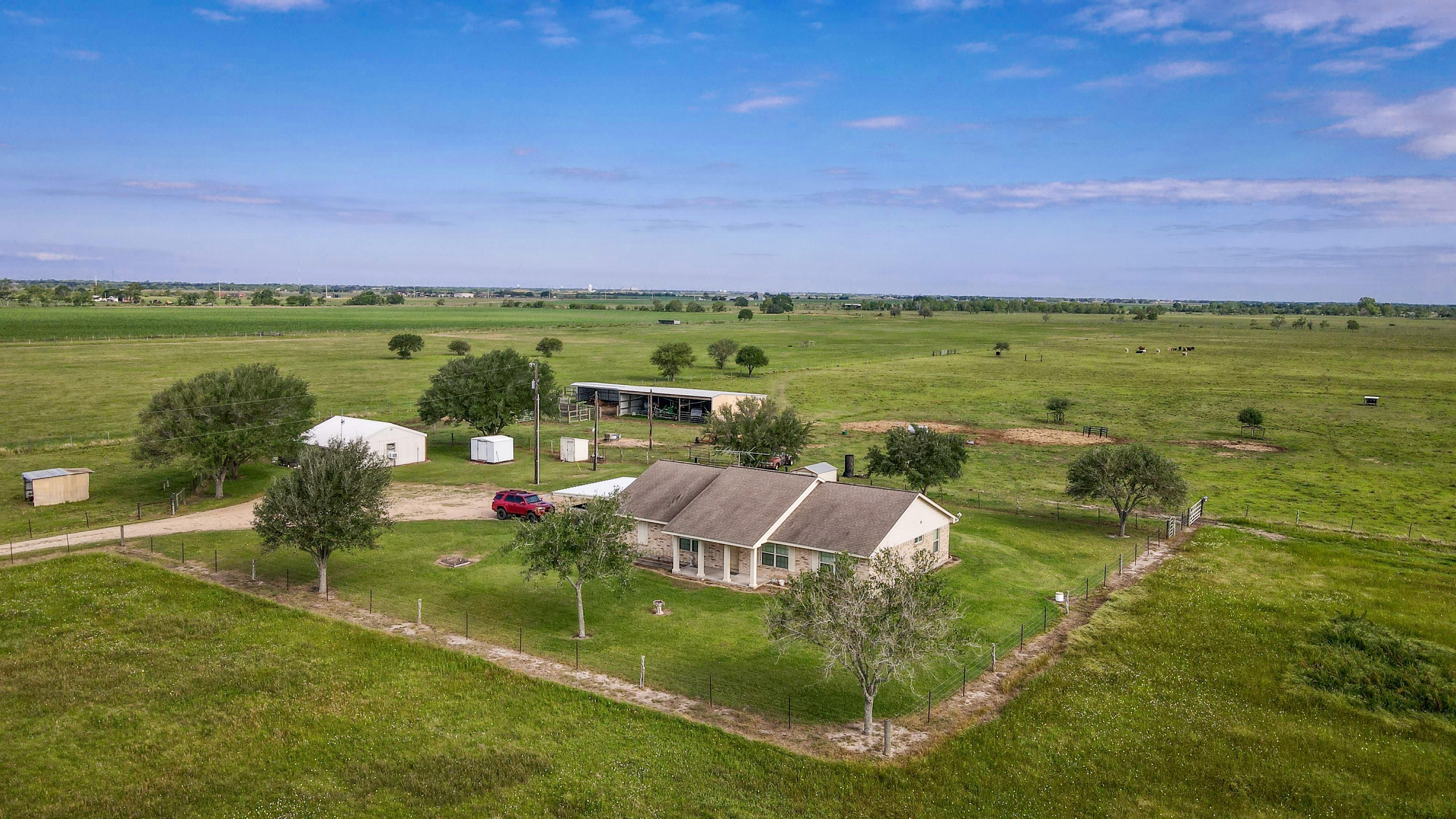El Campo, Wharton County, TX Farms and Ranches, House for sale Property