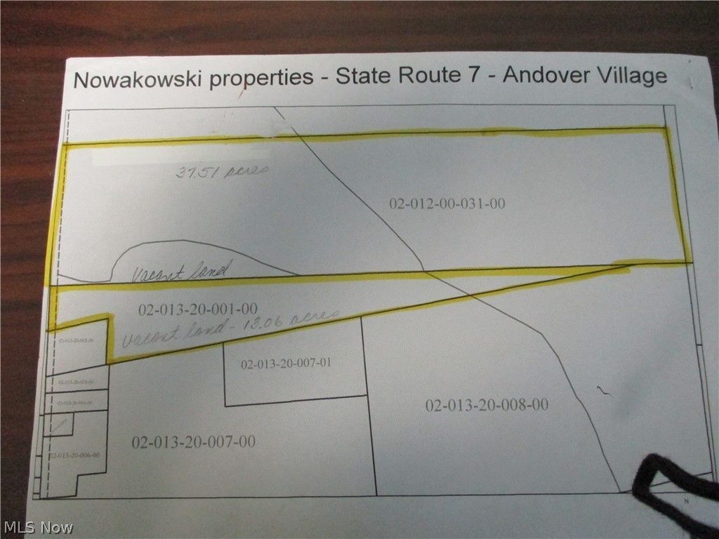 Andover, Ashtabula County, OH Undeveloped Land for sale Property ID