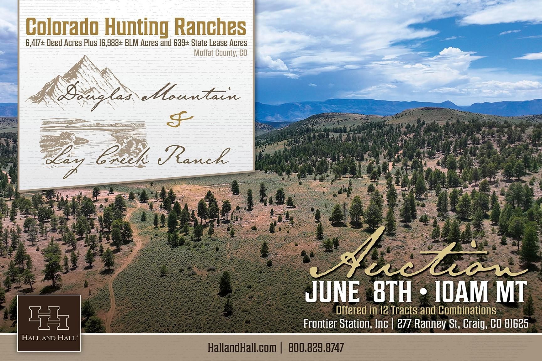 6,147 acres in Maybell, CO, 81640 MLS COLORADO HUNTING RANCHES
