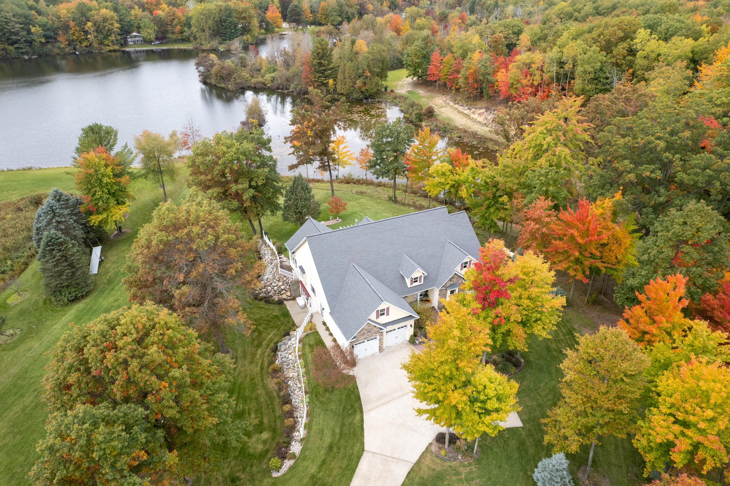 Weidman, Isabella County, MI Lakefront Property, Waterfront Property