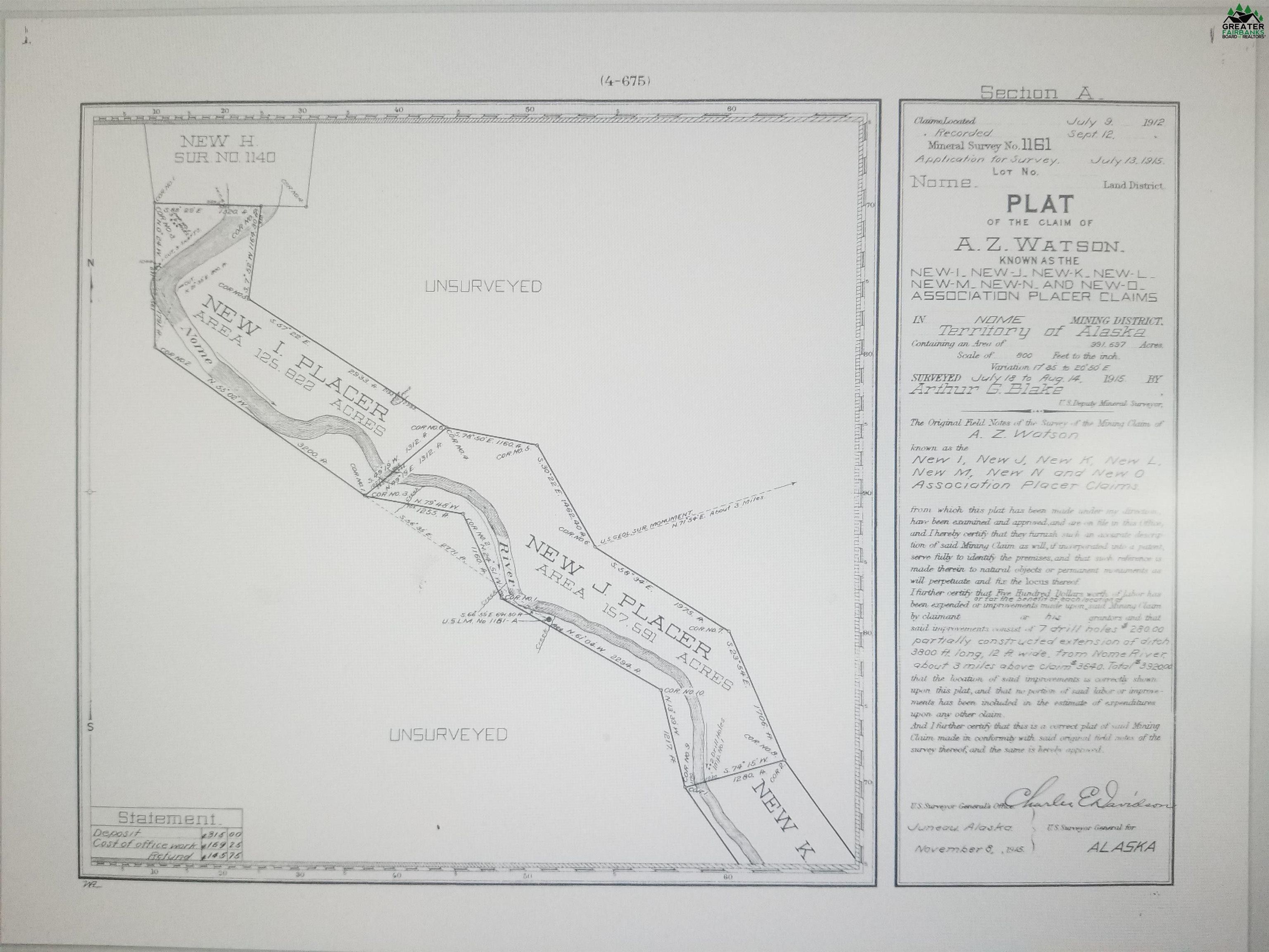 Nome, Nome Borough, AK Undeveloped Land for sale Property ID 416291417