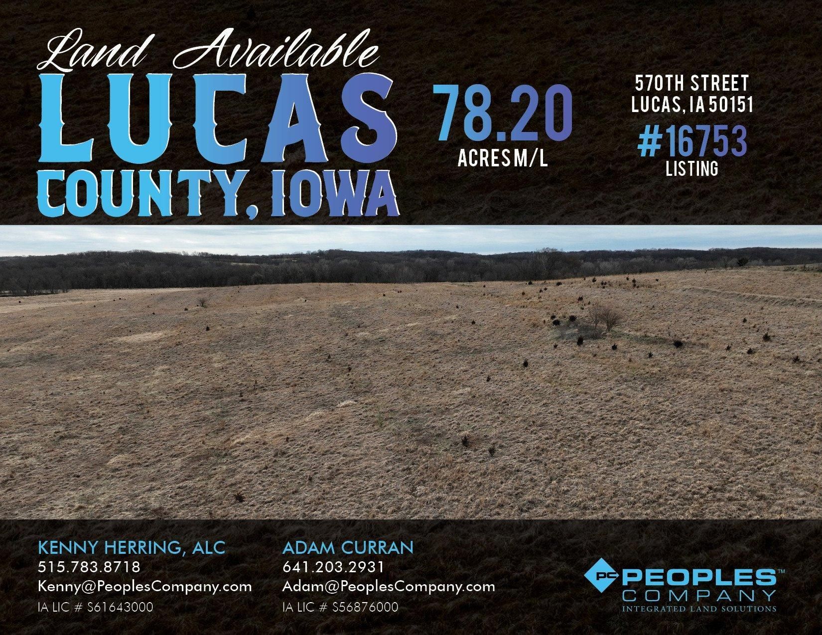 Lucas, Lucas County, IA Farms and Ranches for sale Property ID