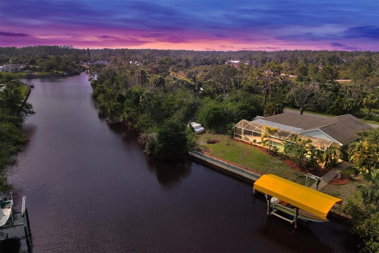 Port Charlotte, Charlotte County, FL Lakefront Property, Waterfront