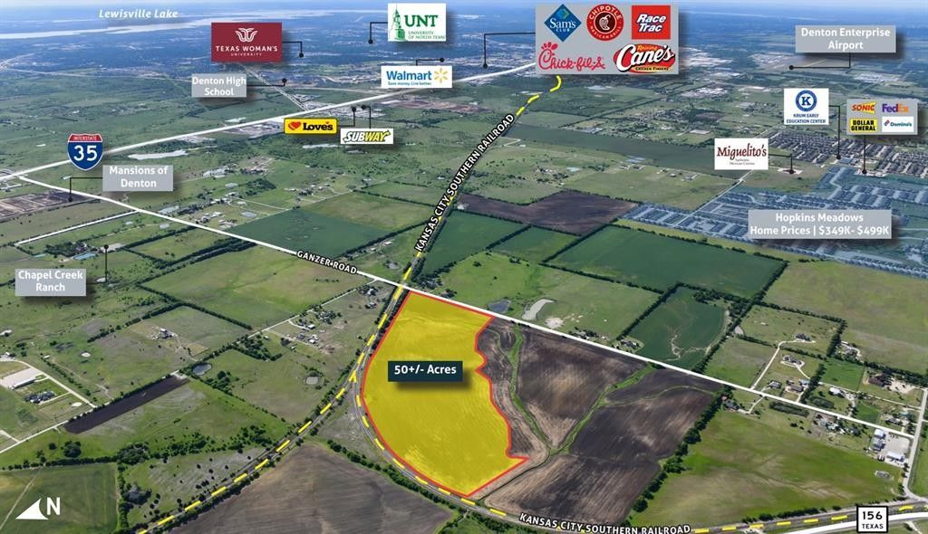 Krum, Denton County, TX Undeveloped Land for sale Property ID