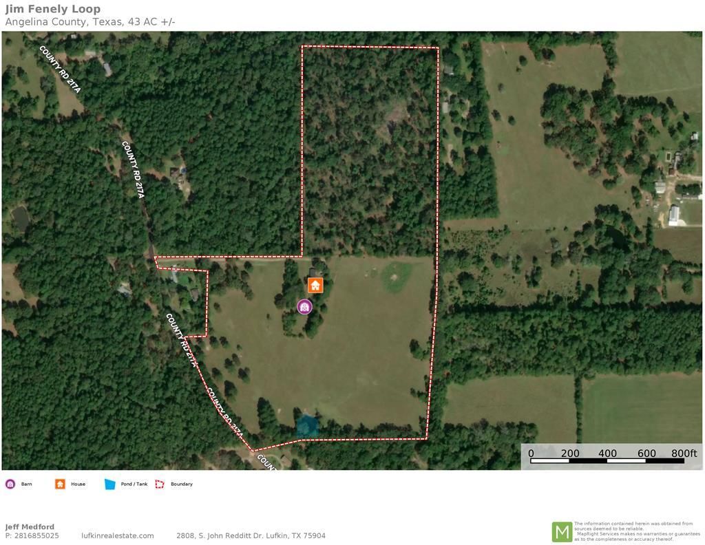 Lufkin, Angelina County, TX Recreational Property, House for sale