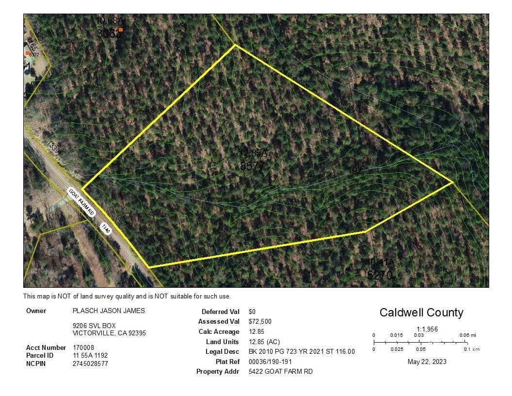 Granite Falls, Caldwell County, NC Undeveloped Land for sale Property