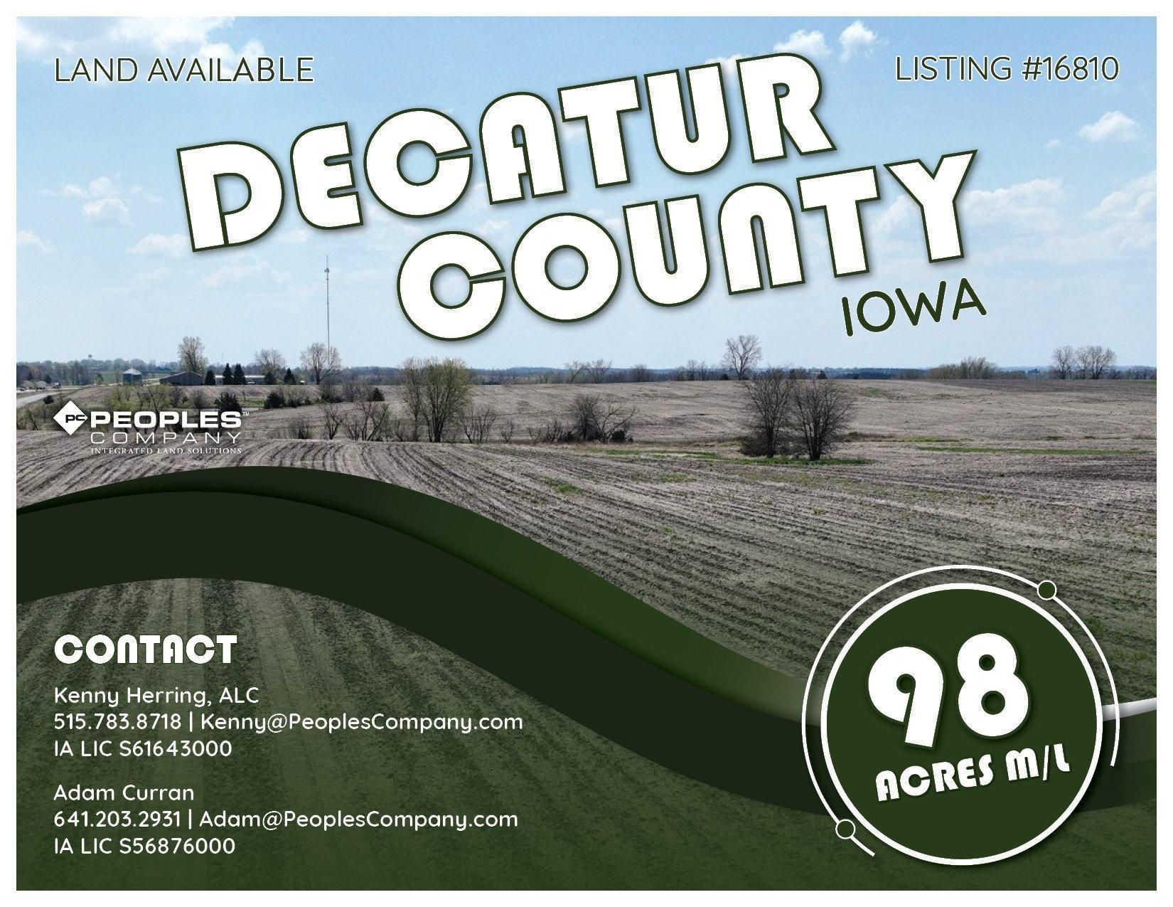 Leon, Decatur County, IA Farms and Ranches for sale Property ID