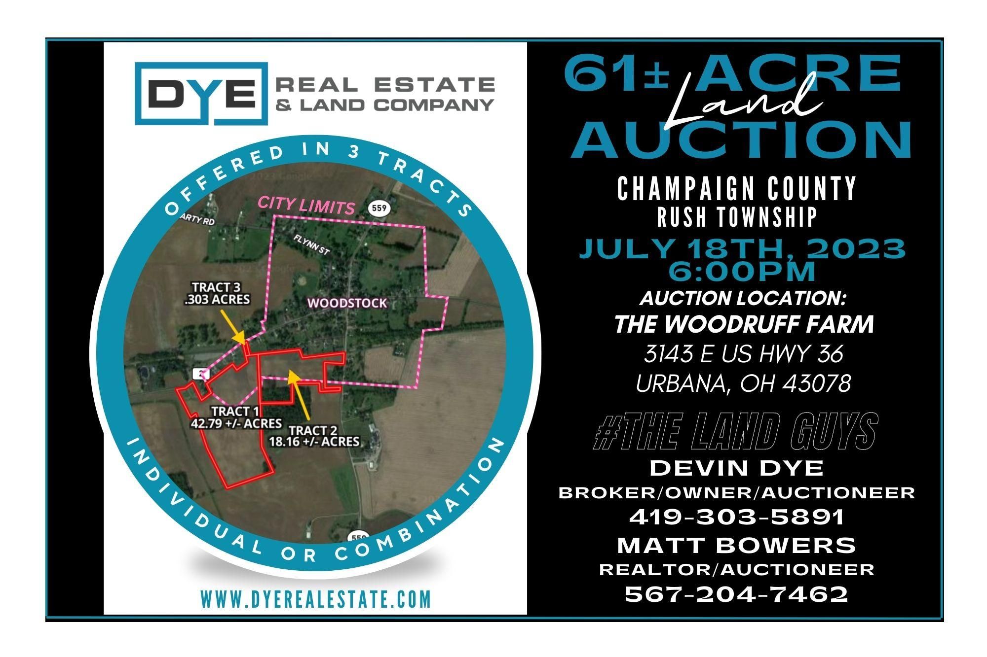 Woodstock, Champaign County, OH Farms and Ranches for auction Property