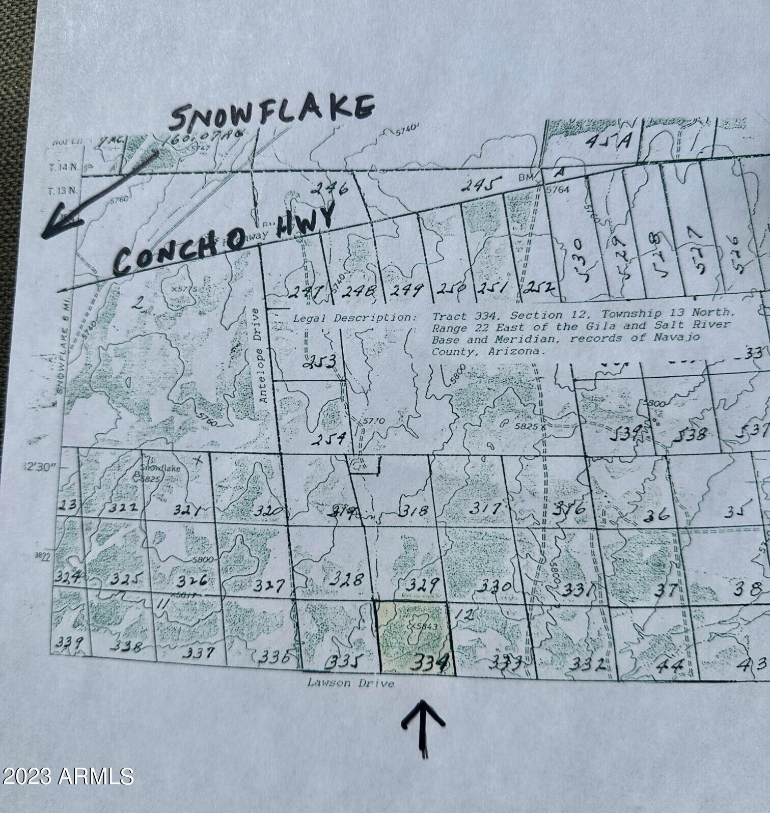 Snowflake, Navajo County, AZ Farms and Ranches for sale Property ID