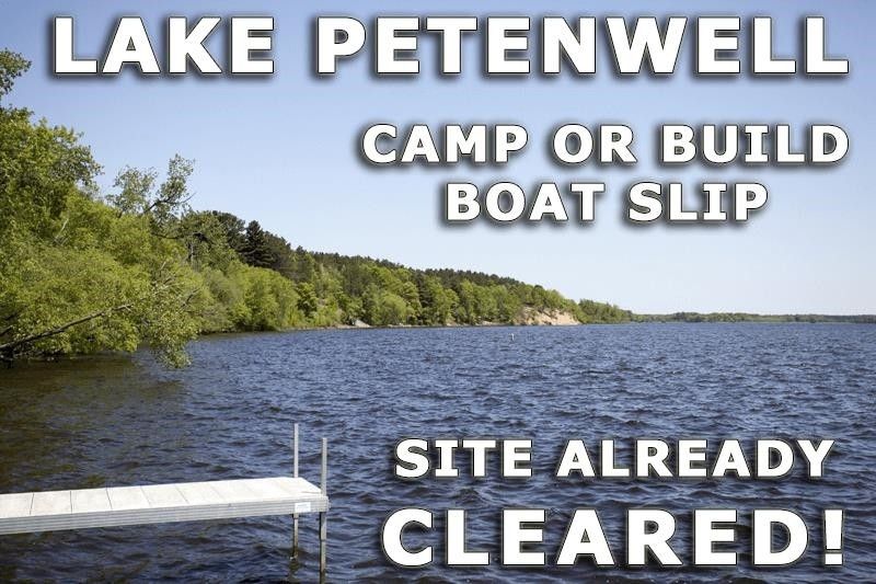 Nekoosa, Juneau County, WI Undeveloped Land, Lakefront Property