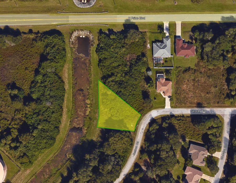 North Port, Sarasota County, FL Undeveloped Land, Riverfront Property