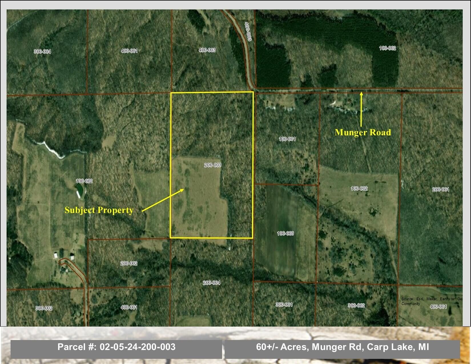 Carp Lake, Emmet County, MI Undeveloped Land for sale Property ID