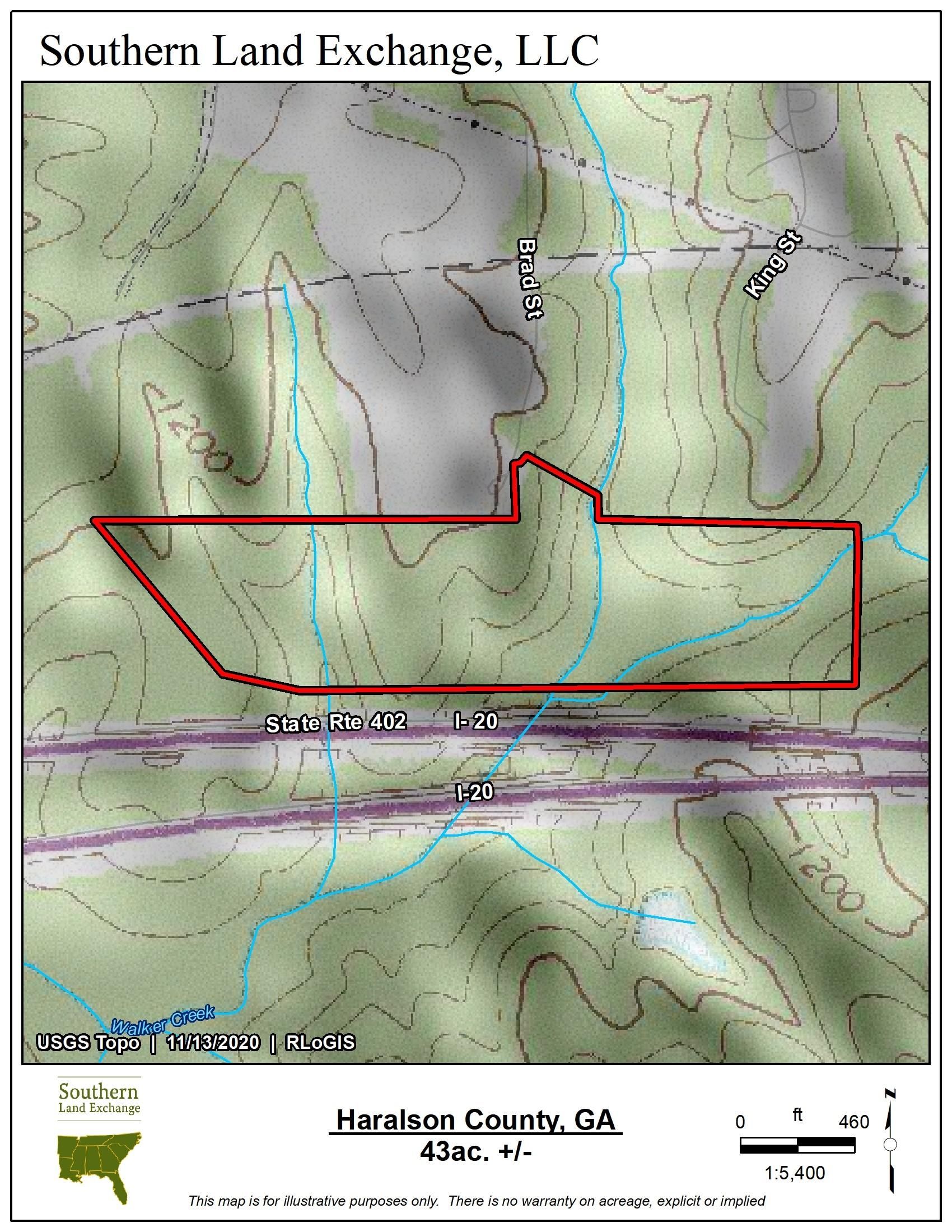Waco, Carroll County, GA Recreational Property, Undeveloped Land for