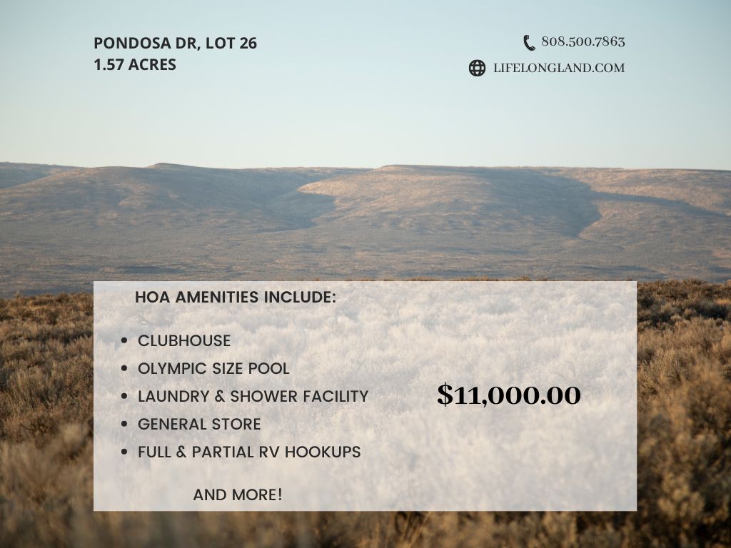 Palisades, Douglas County, WA Recreational Property, Undeveloped Land