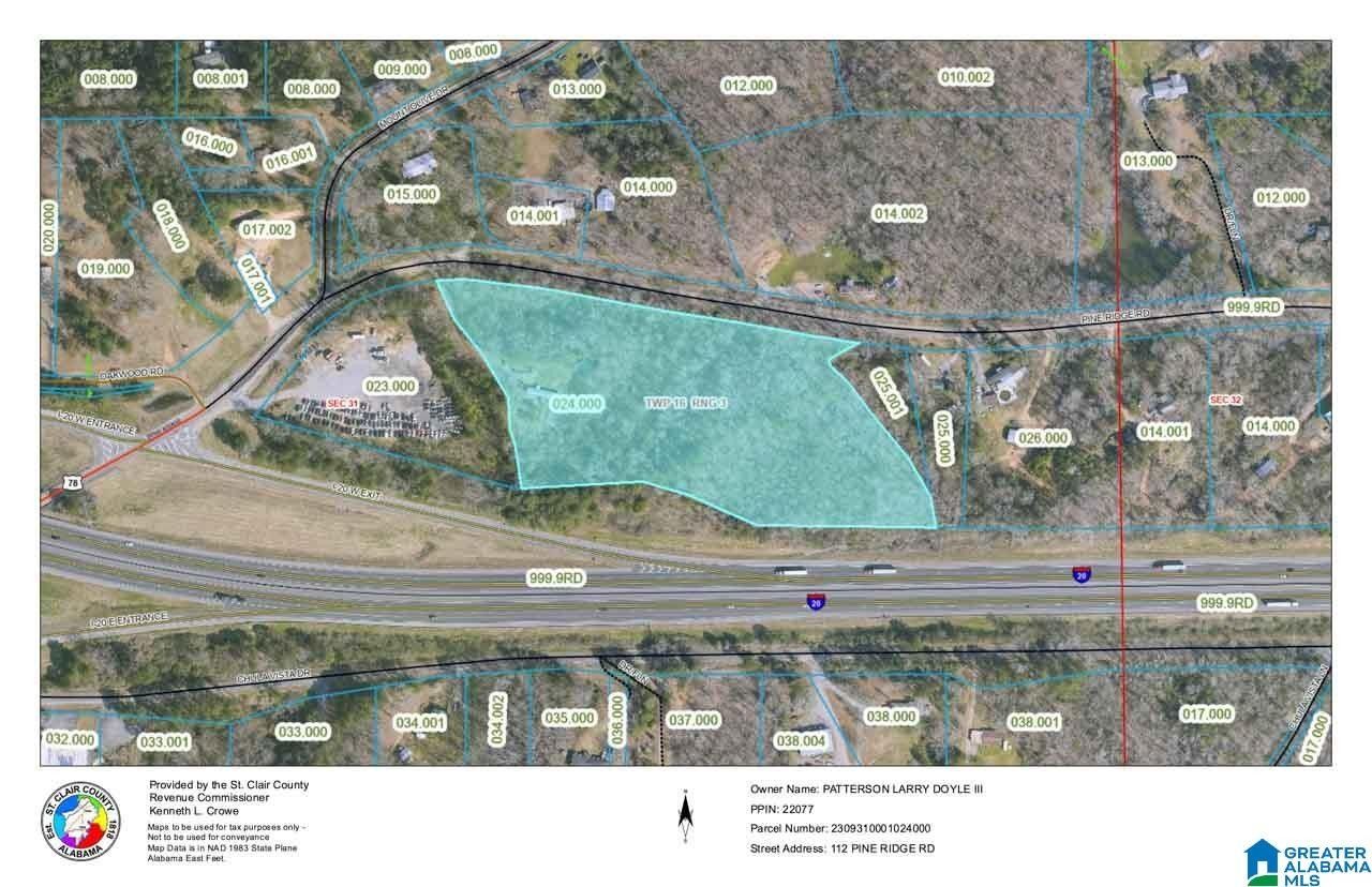 Pell City, Saint Clair County, AL Undeveloped Land, Commercial Property