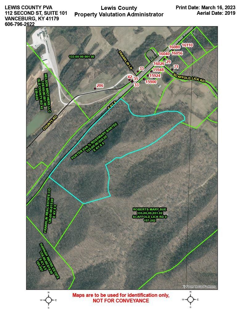 Garrison, Lewis County, KY Undeveloped Land for sale Property ID