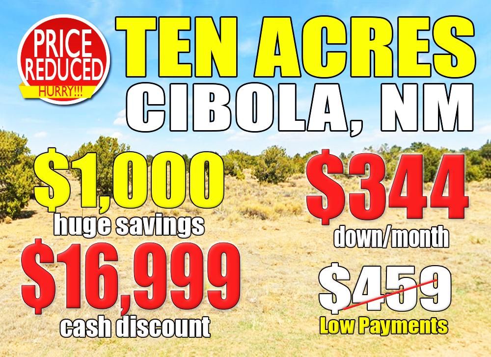 Grants, Cibola County, NM Recreational Property, Undeveloped Land for