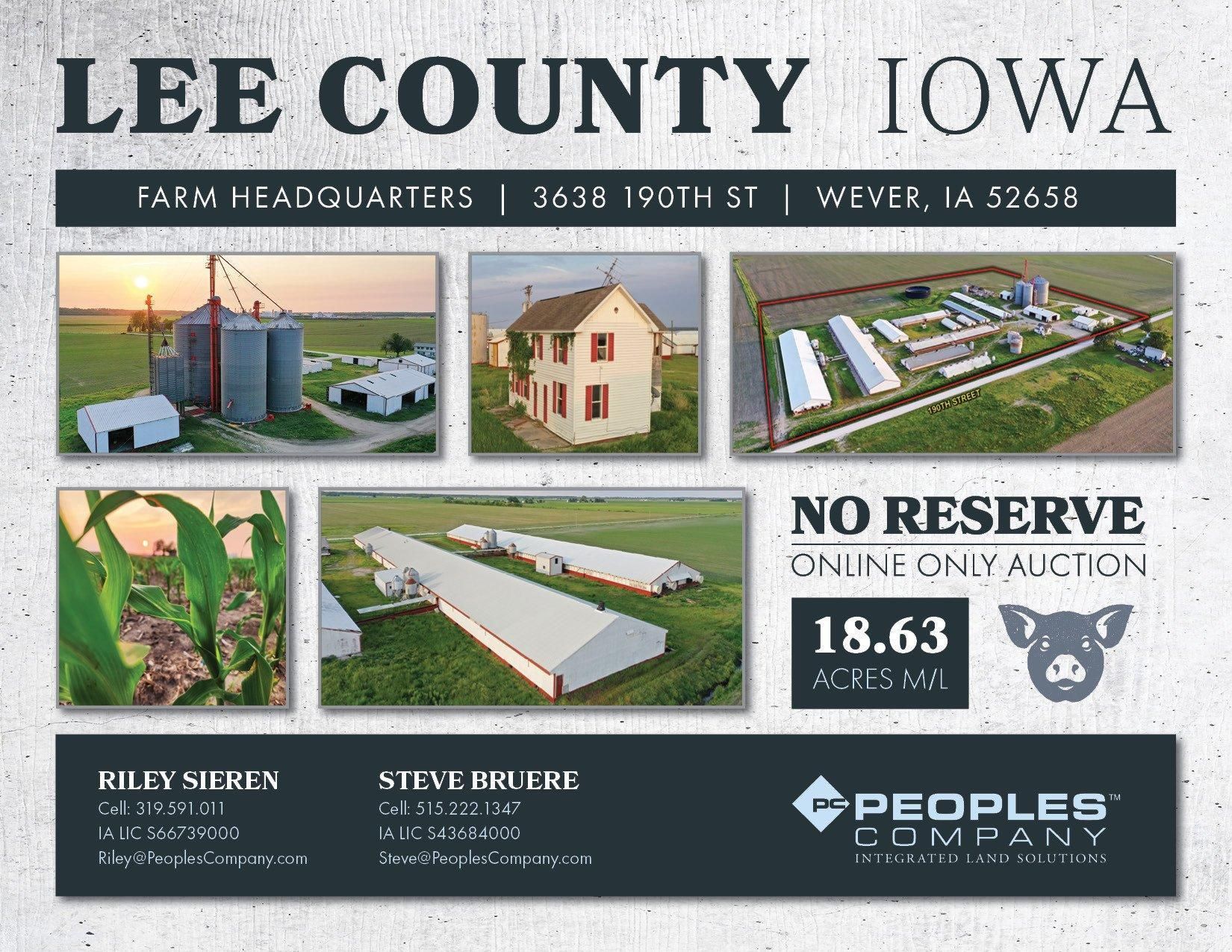 Wever, Lee County, IA Farms and Ranches for sale Property ID 416731500