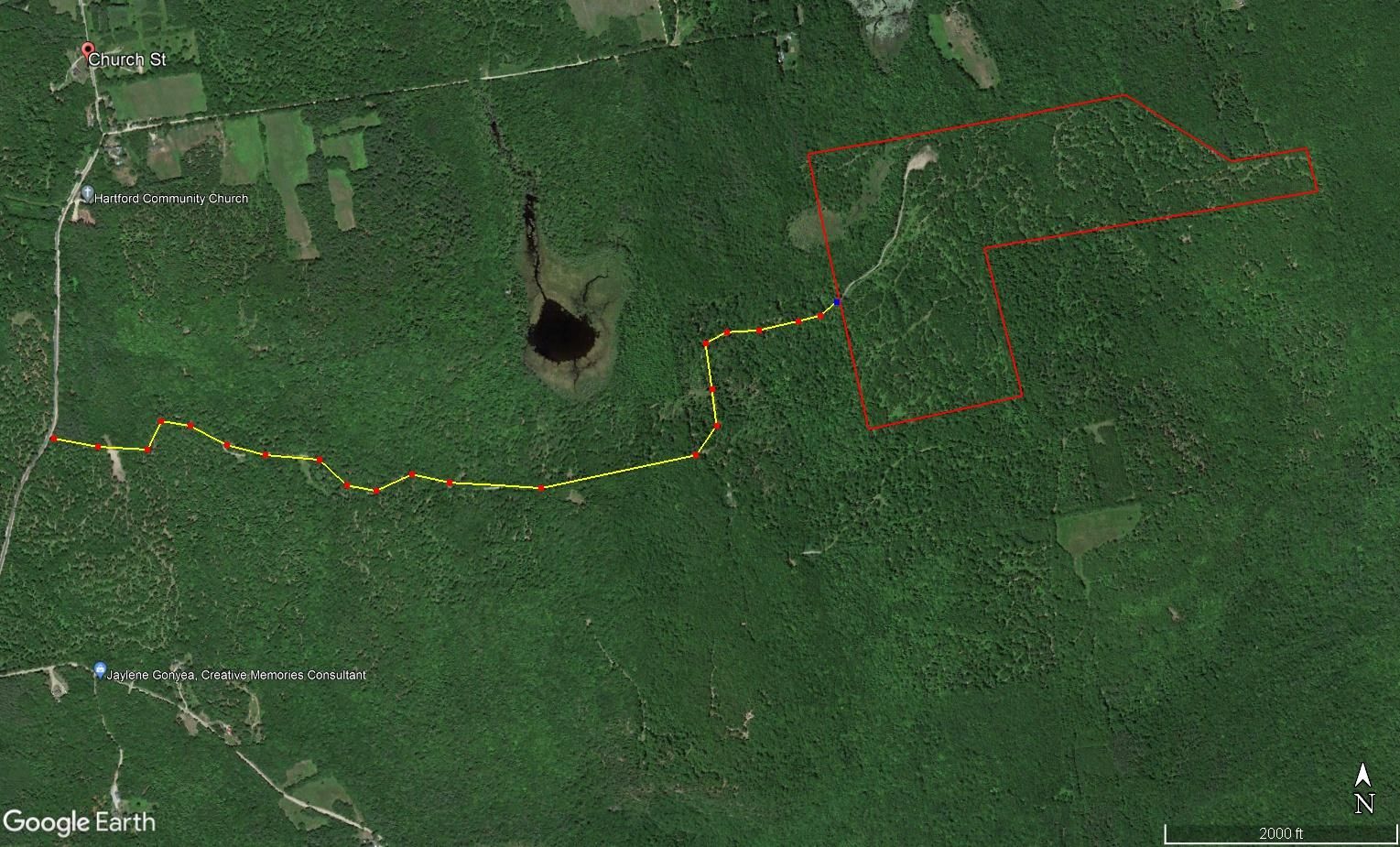 Hartford, Oxford County, ME Undeveloped Land for sale Property ID