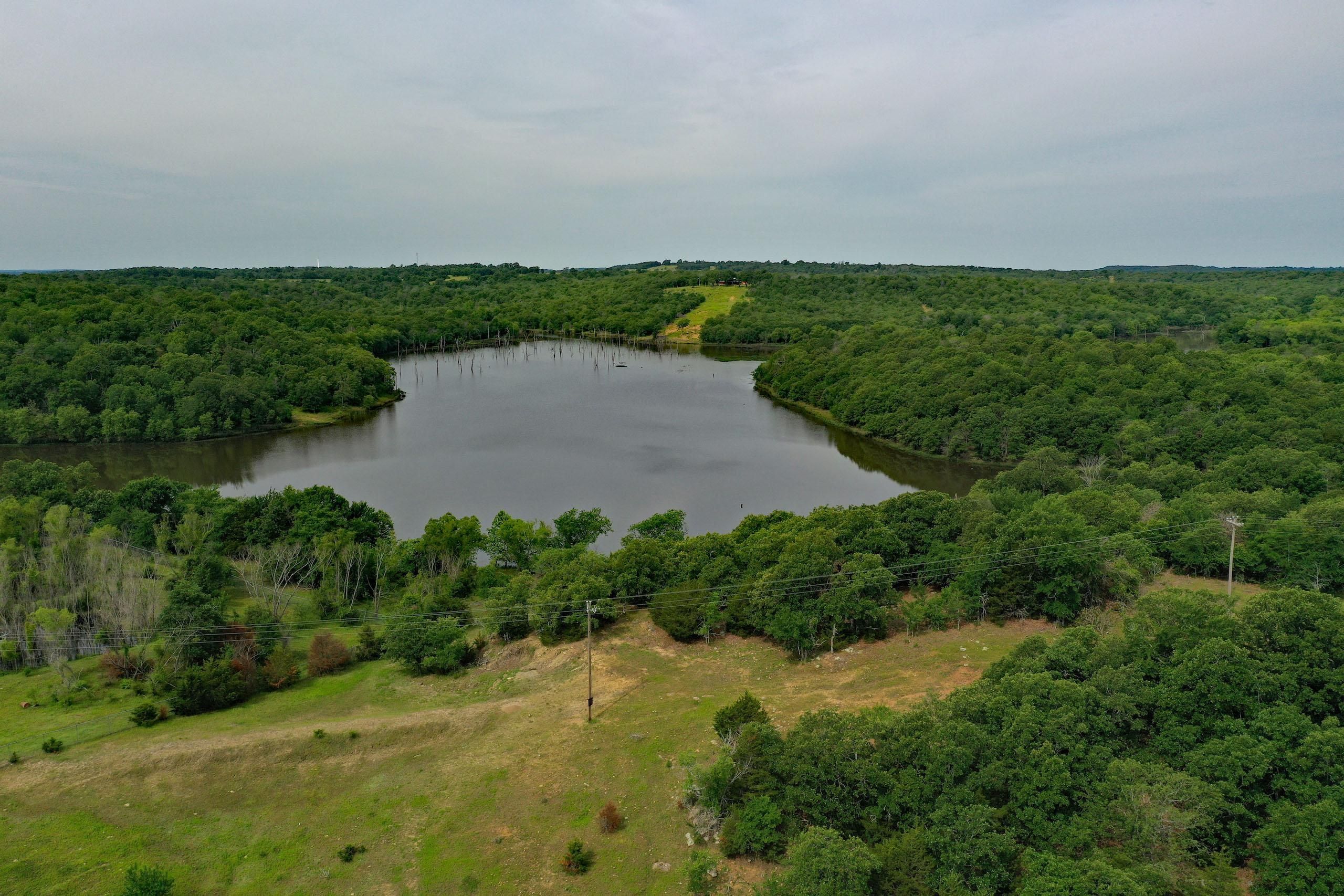 Stuart, Hughes County, OK Recreational Property, Lakefront Property