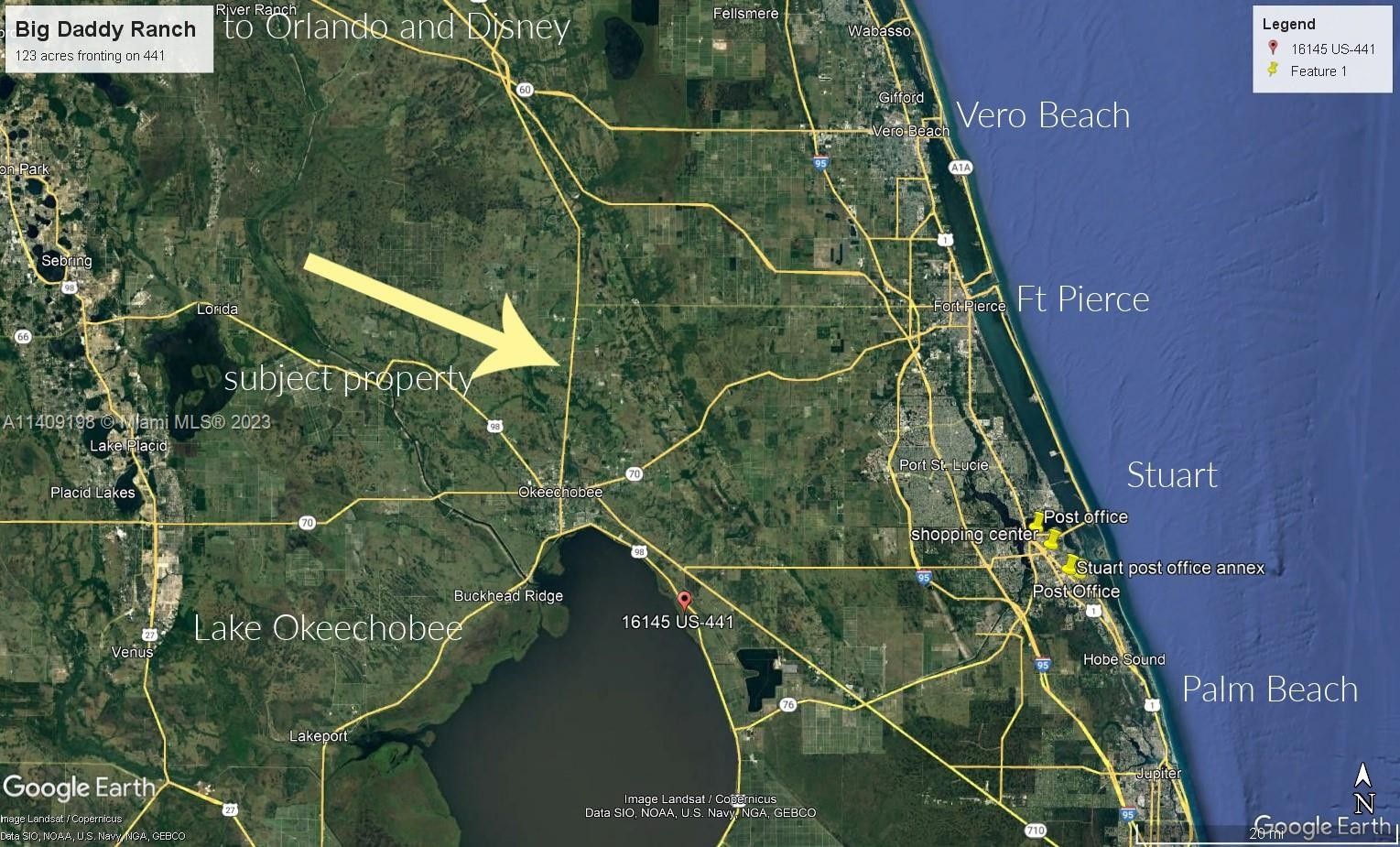 Okeechobee, Okeechobee County, FL Undeveloped Land, Lakefront Property