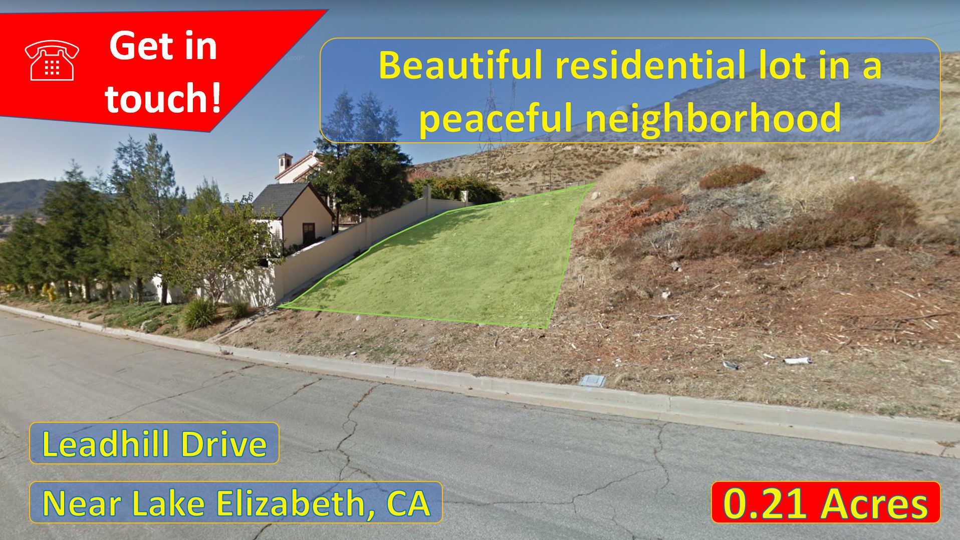 Lake Hughes, Los Angeles County, CA Undeveloped Land, Homesites for