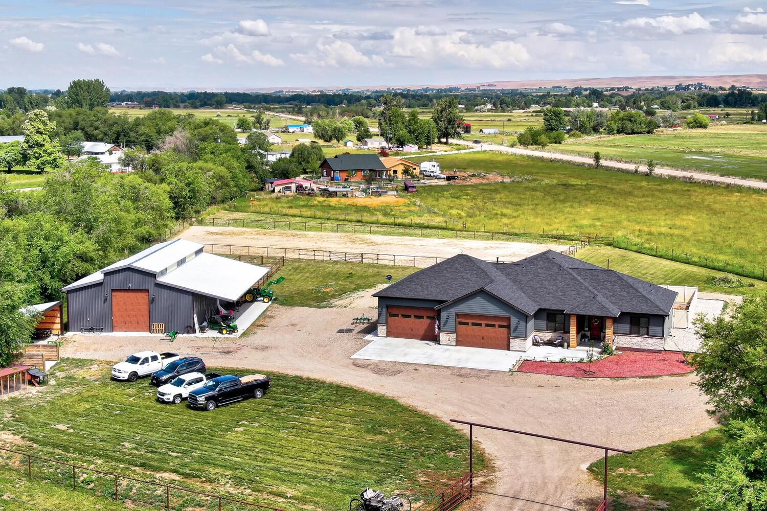 Emmett, Gem County, ID Farms and Ranches, Horse Property, House for