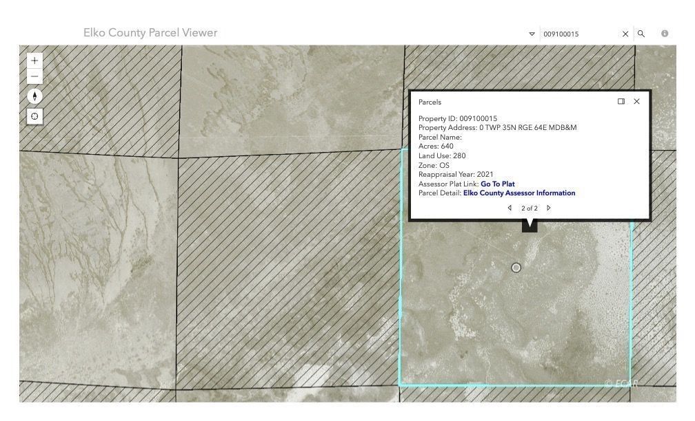 Elko, Elko County, NV Undeveloped Land for sale Property ID 416812086