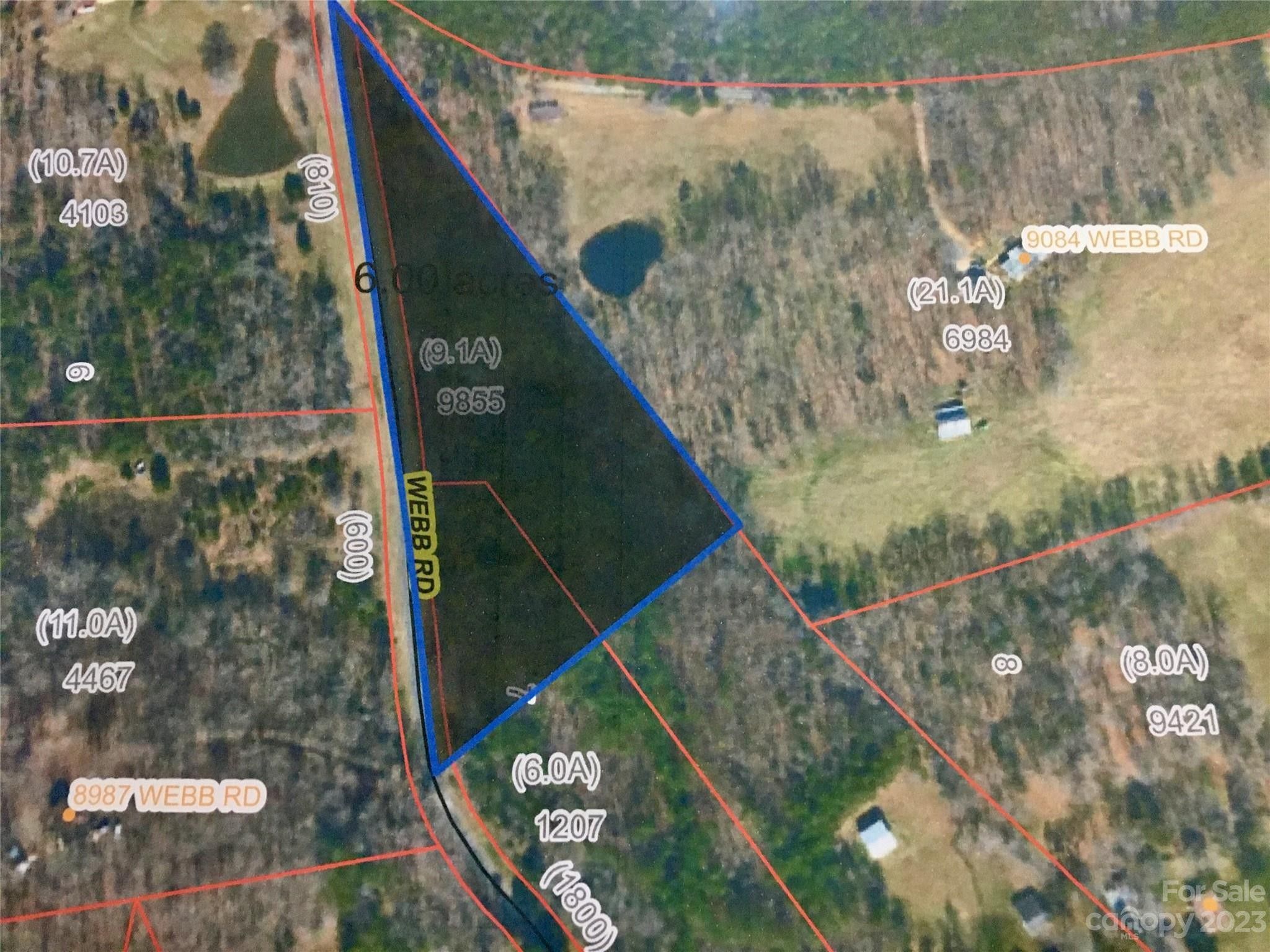 Stanfield, Stanly County, NC Undeveloped Land for sale Property ID