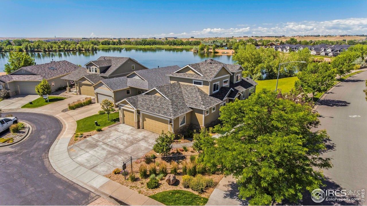Windsor, Weld County, CO Lakefront Property, Waterfront Property, House