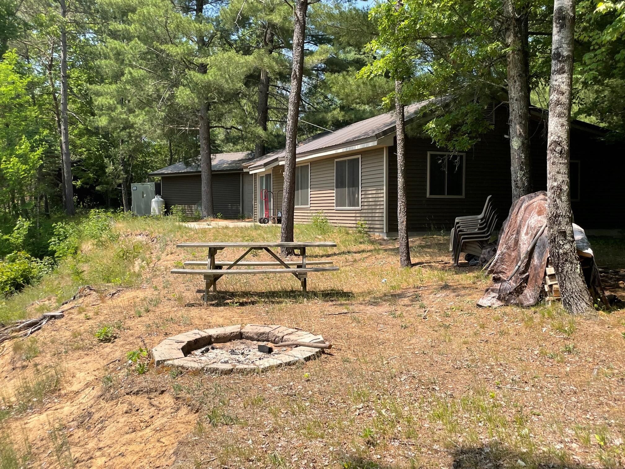 Luther, Lake County, MI Lakefront Property, Waterfront Property, House