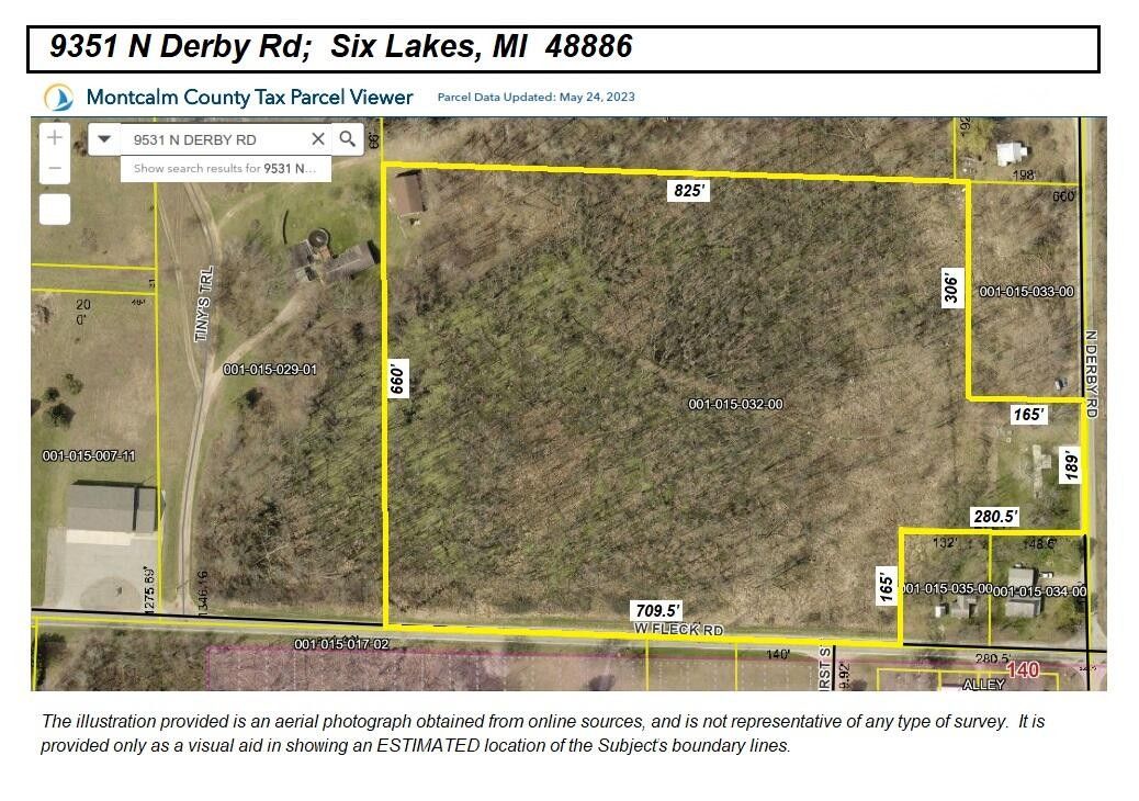 Six Lakes, Montcalm County, MI Undeveloped Land for sale Property ID