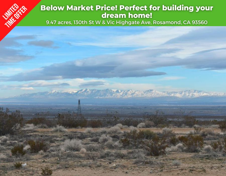 Rosamond, Kern County, CA Farms and Ranches, Recreational Property