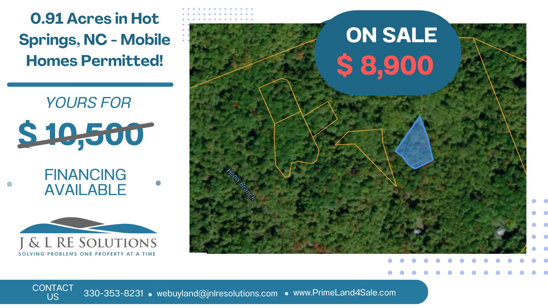 Hot Springs, Madison County, NC Recreational Property, Undeveloped Land