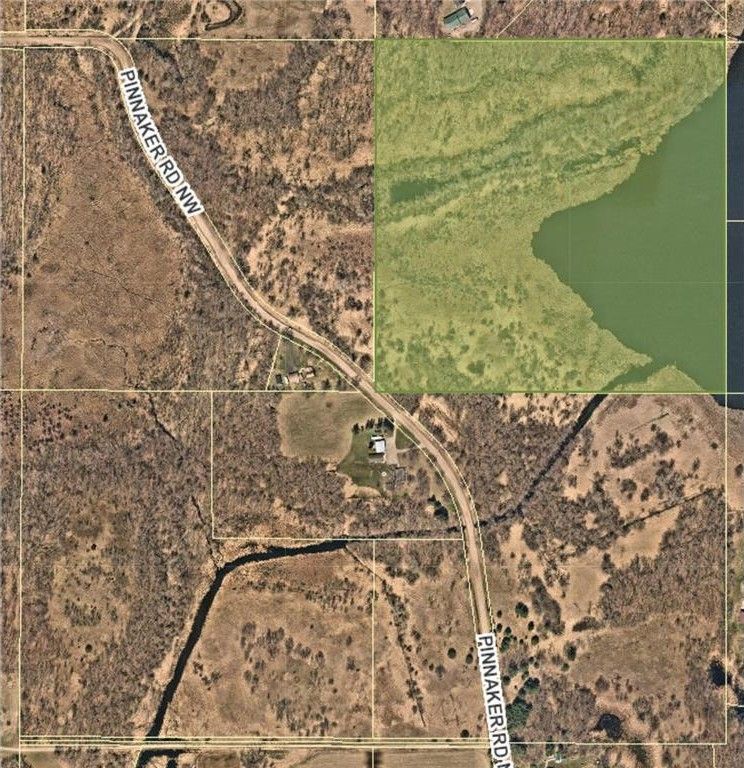 Nowthen, Anoka County, MN Undeveloped Land, Lakefront Property