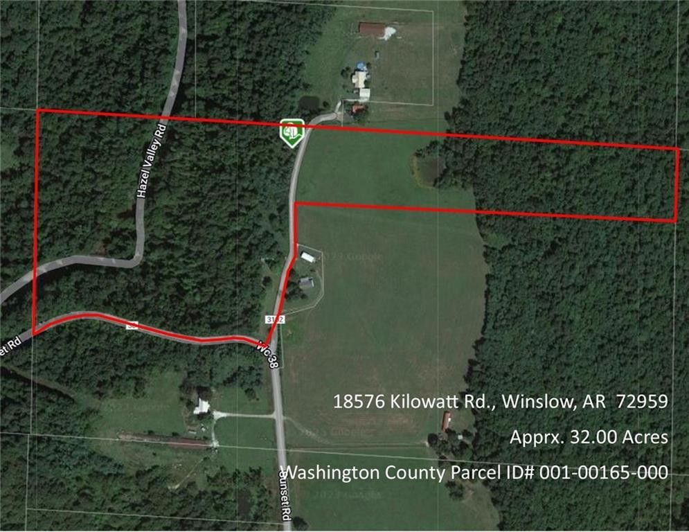 Winslow, Washington County, AR Undeveloped Land for sale Property ID