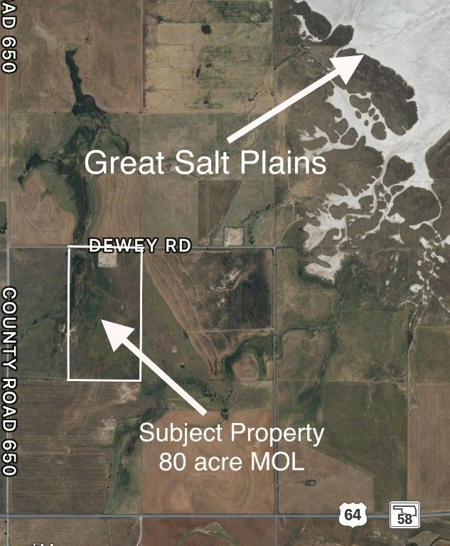 Jet, Alfalfa County, OK Undeveloped Land for sale Property ID